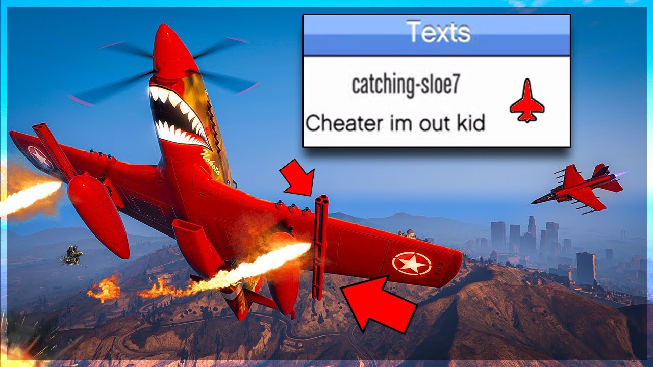 Intercept Trolling Cargo Jet Griefers With a NOKOTA!! GTA Online