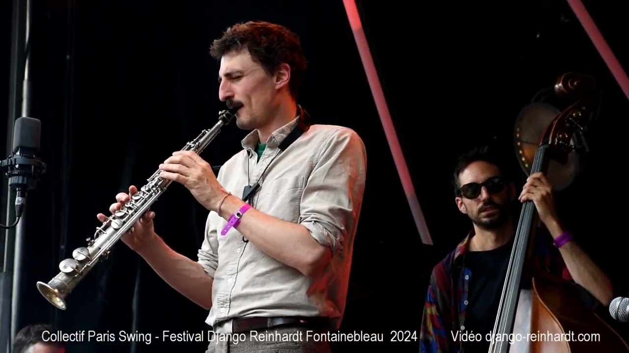 Collectif Paris Swing au Festival Django Reinhardt de Fontainebleau 2024