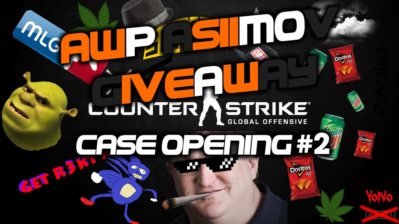 ◄BIG Giveaway►Asiimov giveaway !!! - Counter Strike Global Offensive - Case Opening #2