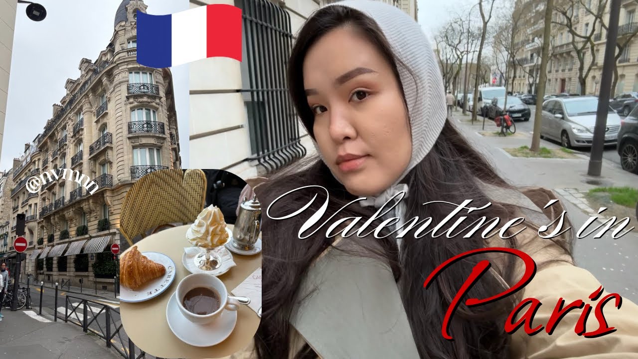 Valentine’s in Paris 💌 | GRWM + Carette ☕️ 🥐 