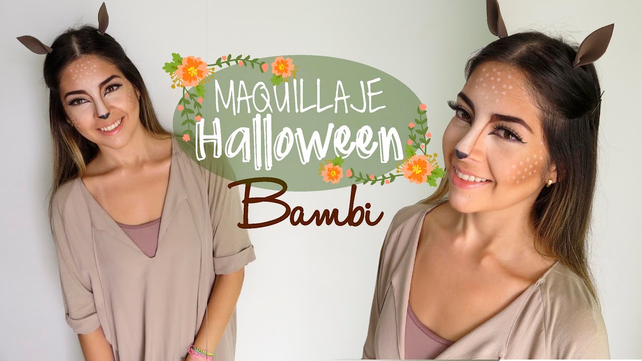 Maquillaje Halloween BAMBI! - Tina