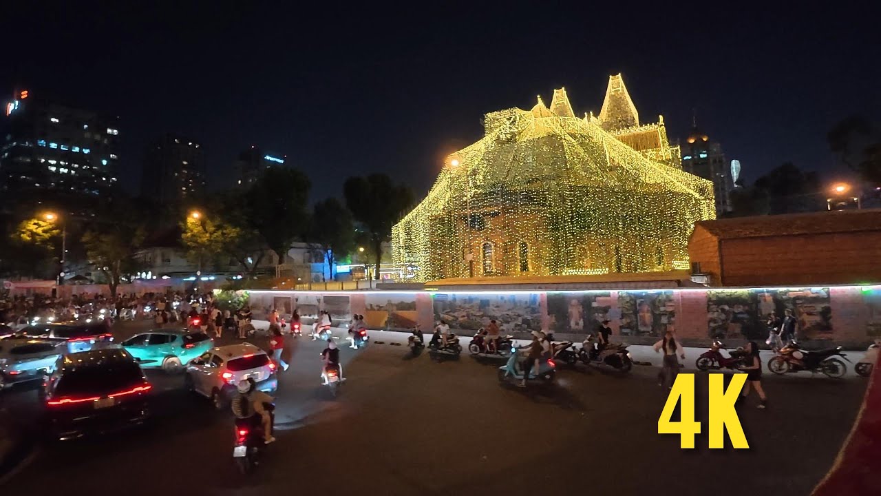 4K Saigon Night Bus Tour: Spectacular POV Sightseeing in Ho Chi Minh City 🇻🇳