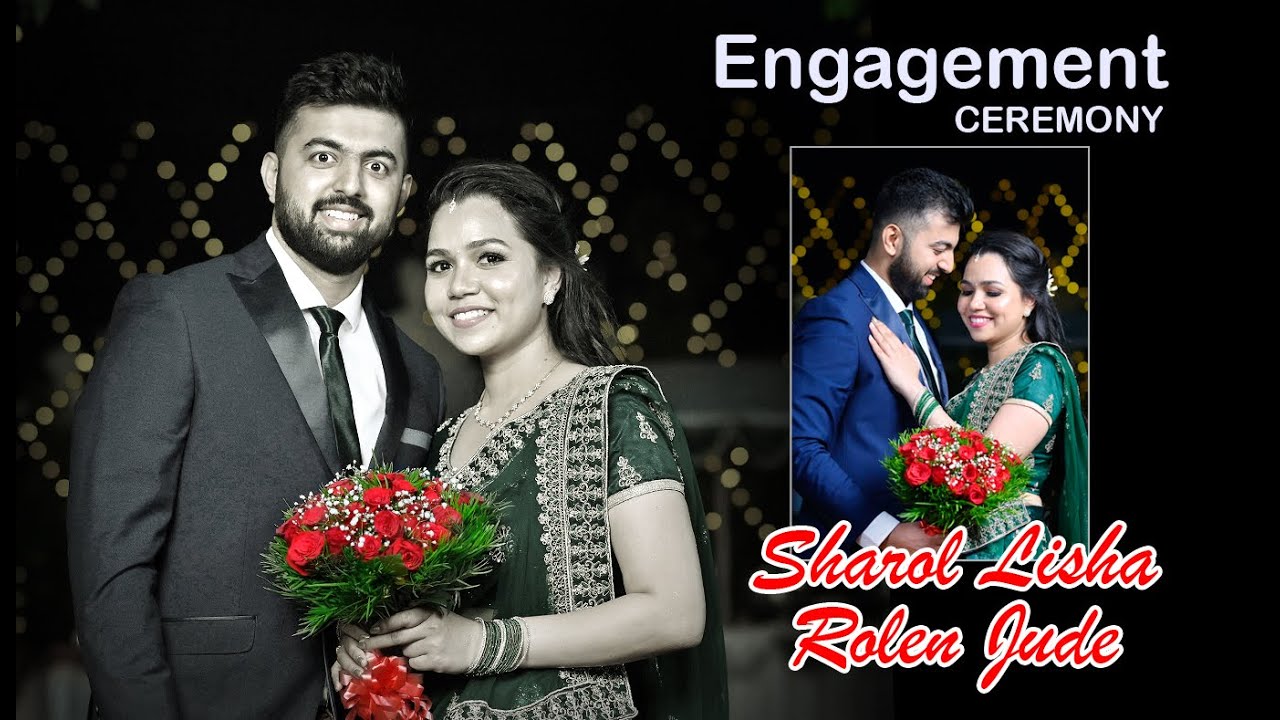 SHAROL - ROLEN  Mangalorean Catholic Engagement Ceremony By #NelsonPhotographyMangalore