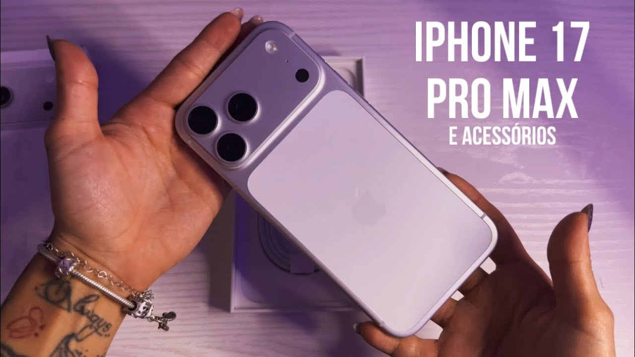 ASMR unboxing iPhone 17 pro max 💕✨ 