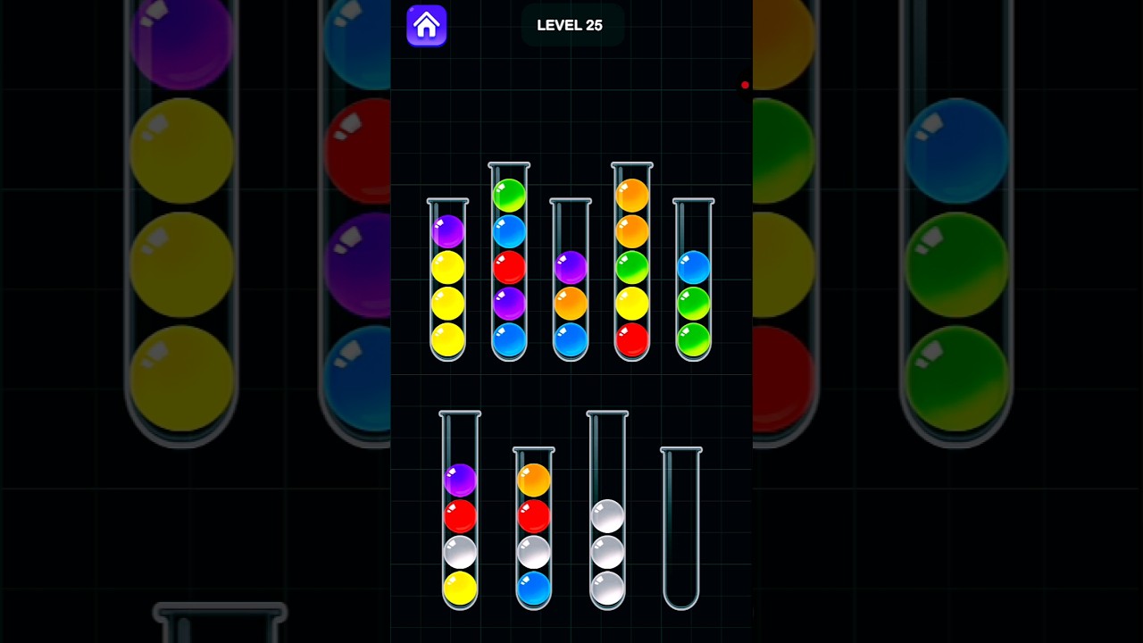 color ball adjust game 25/mind relax game/funny game/ crazy game #trending #trandingreels #viral