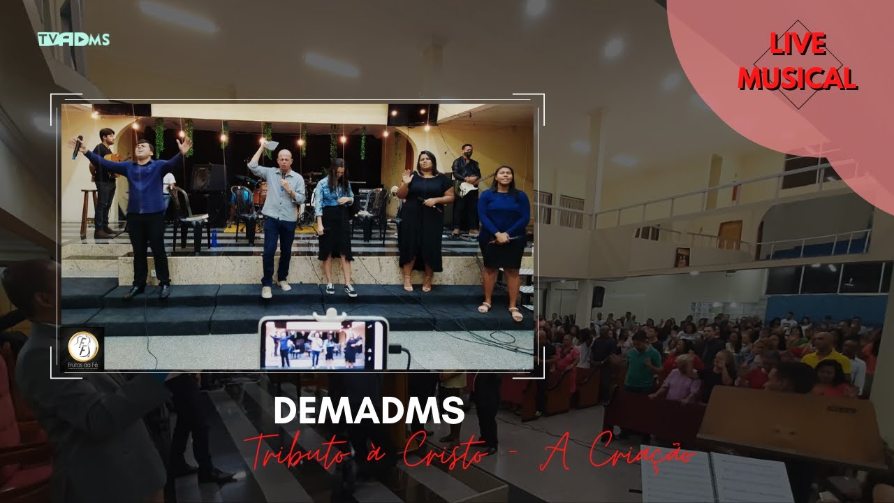 LIVE MUSICAL - TRIBUTO Á CRISTO - A CRIAÇÅO