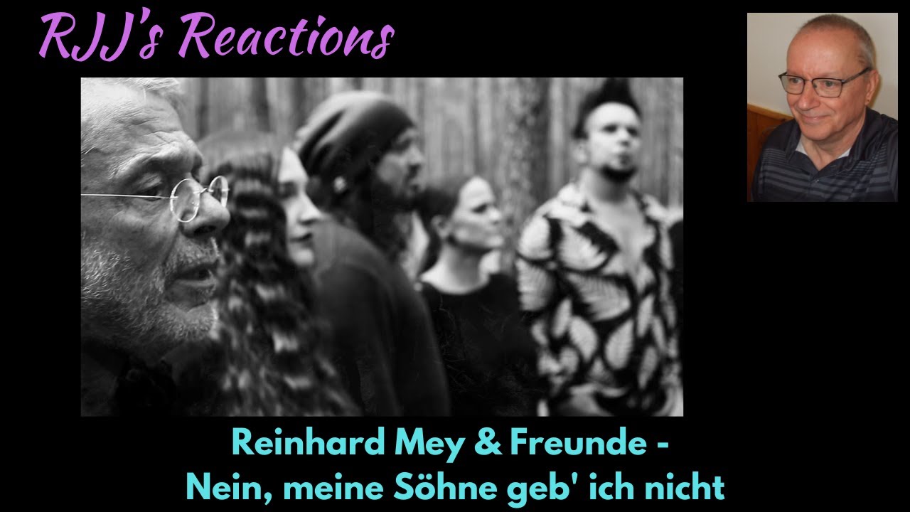 Reinhard Mey & Freunde - Nein, meine Söhne geb' ich nicht  🇨🇦 RJJ's Reaction