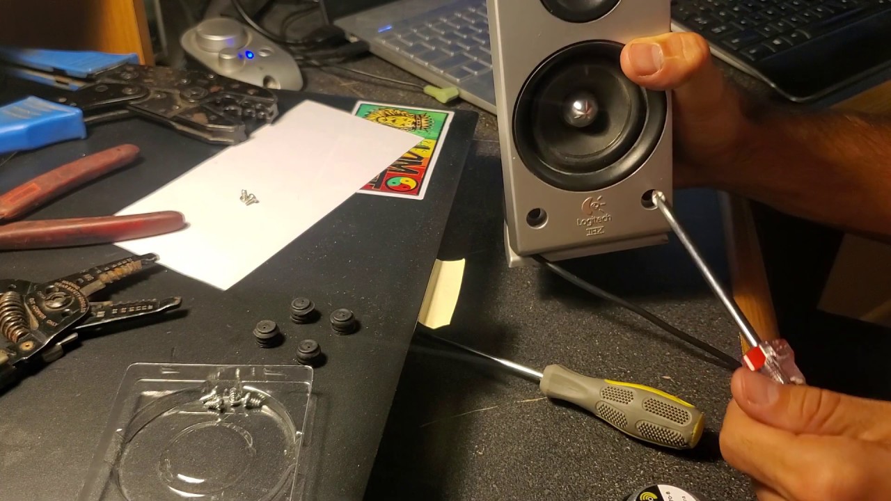 Repair Logitech Z-2300 Satellite Speakers (replace part 170001-0000)
