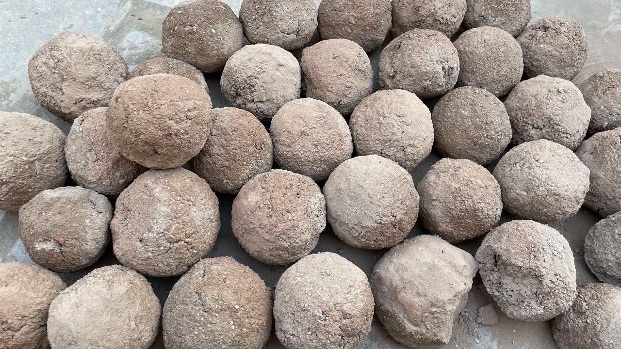 Brown concrete |Dry floor crumbling |Floor crumbling asmr|Uniqe asmr