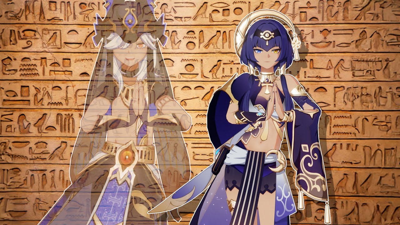 Genshin Egyptian Trend / Cyno & Candace