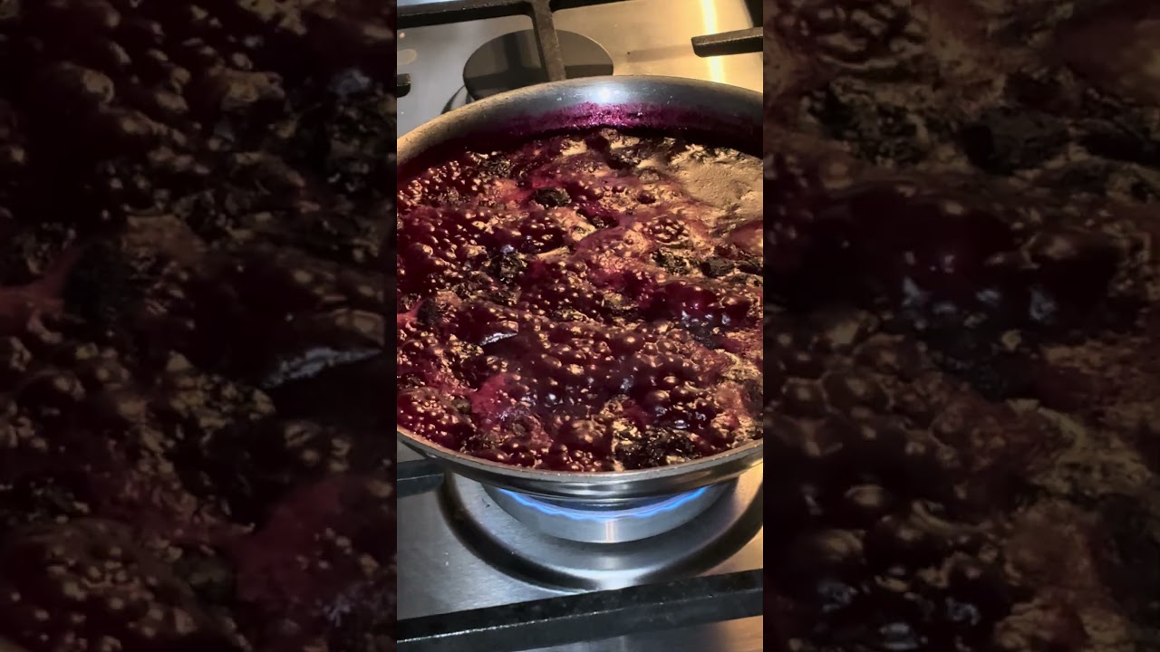 Fruit Compote Boiling