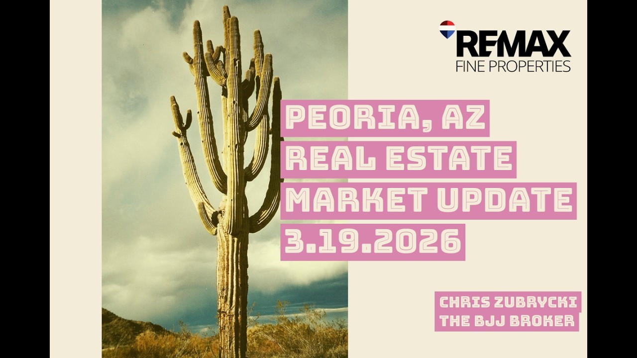 Peoria AZ Housing Market Update (March 2026) | Rates, Inventory & Spring Trends