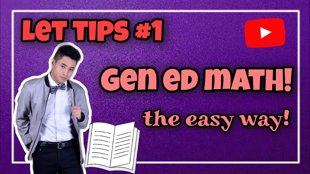 FREE LET REVIEW | Questions with Answers, Solutions,and Explanation (GenEd Math)