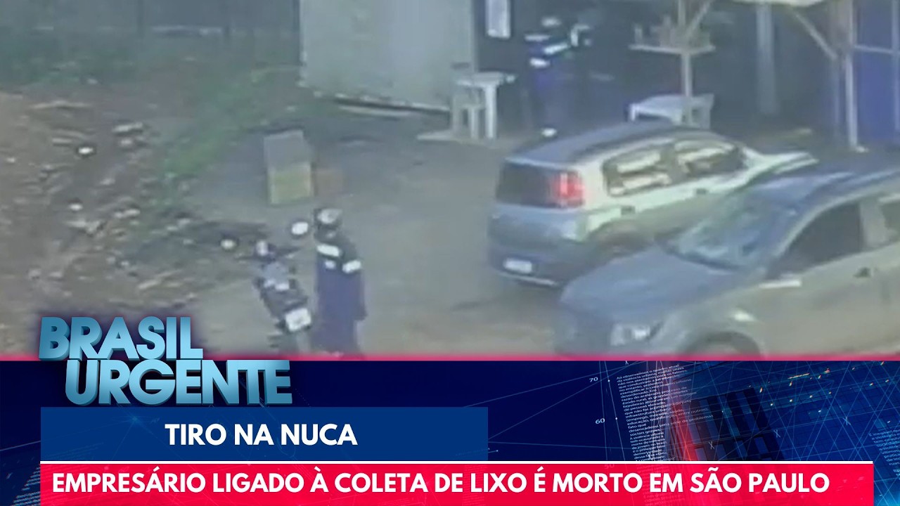 Empres&aacute;rio &eacute; morto com tiro na nuca em SP | Brasil Urgente