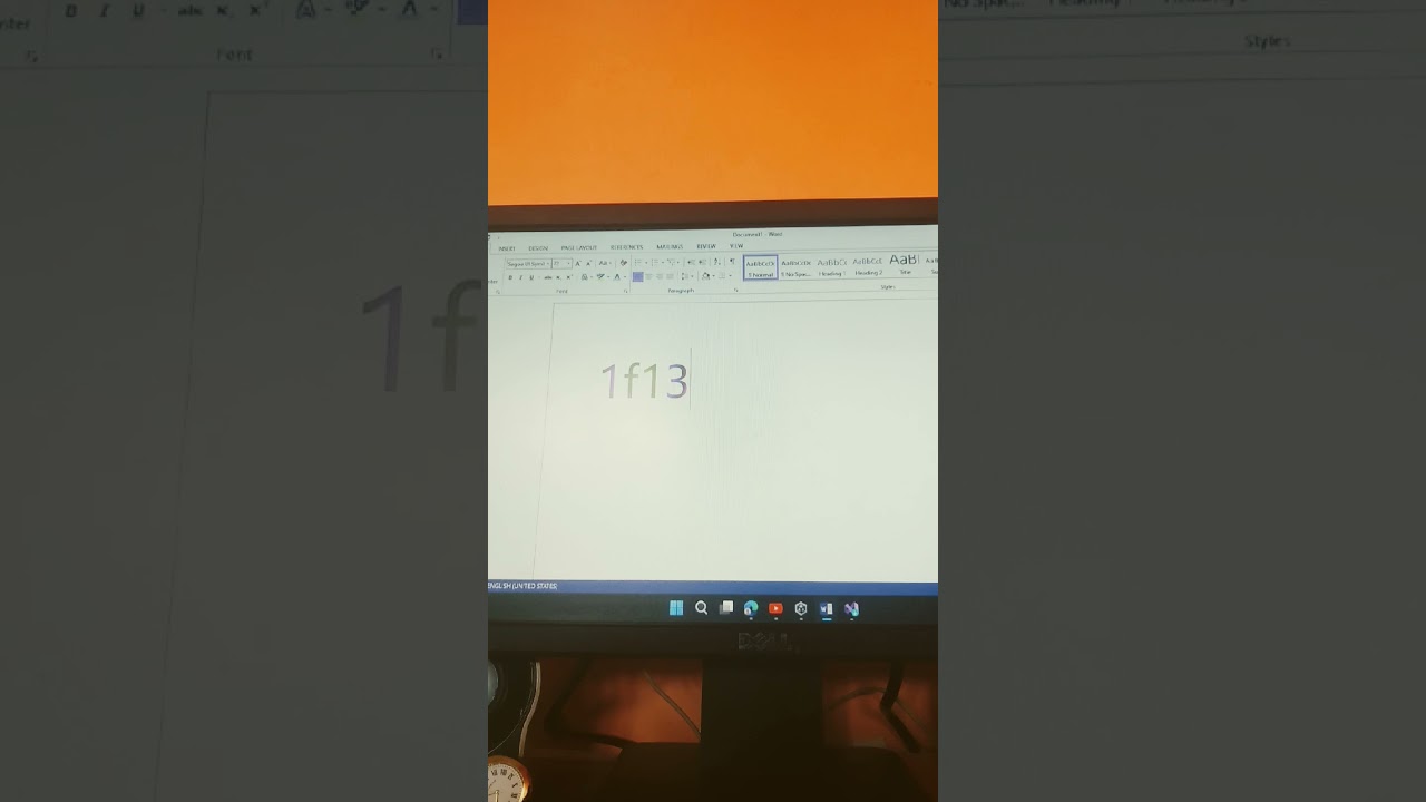 how t draw f in a box in MS Word #wordywednesday #texttool #quicktype