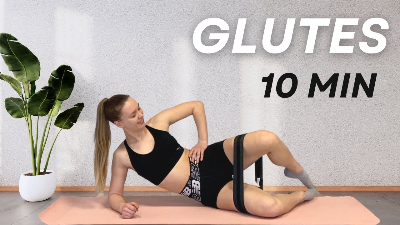 10 MIN GLUTES RESISTANCE BAND // Home Workout