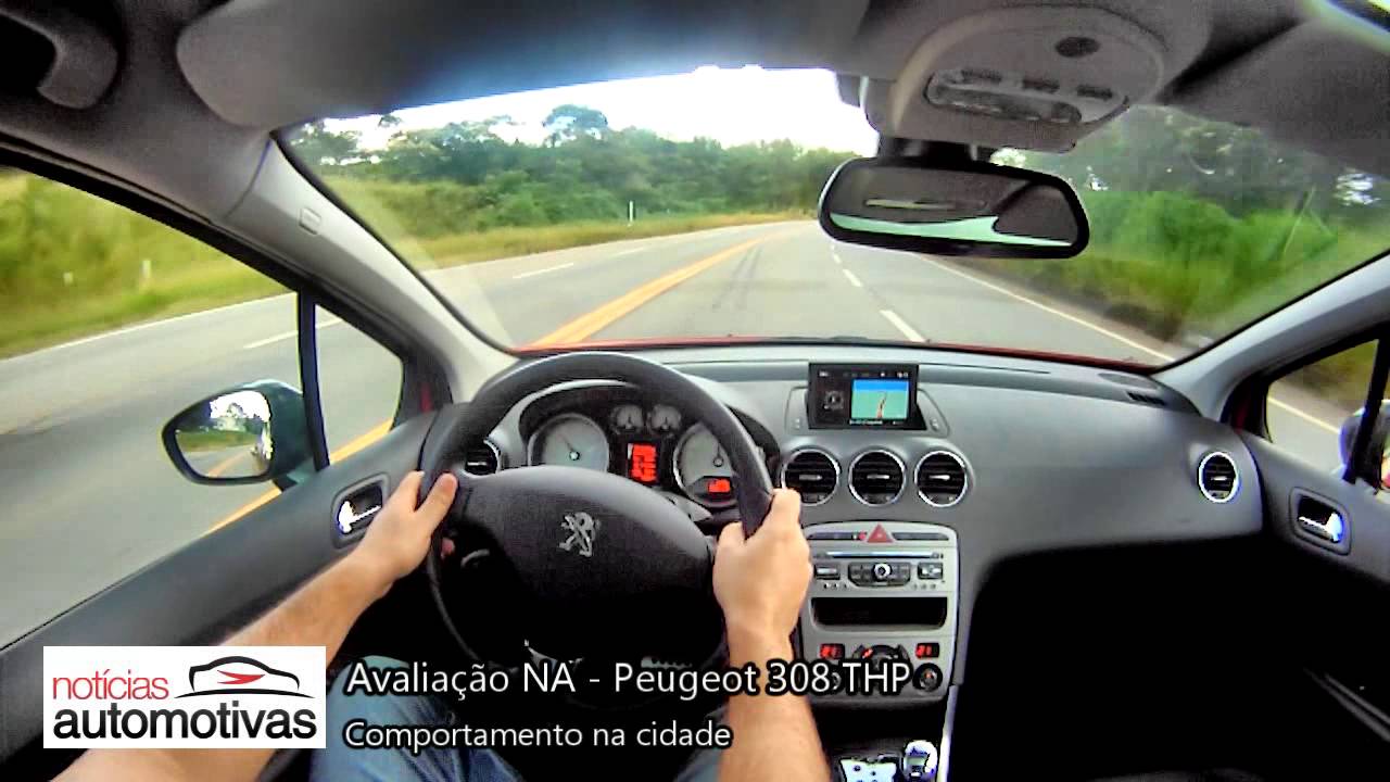 Peugeot 308 THP - Estrada - NoticiasAutomotivas.com.br