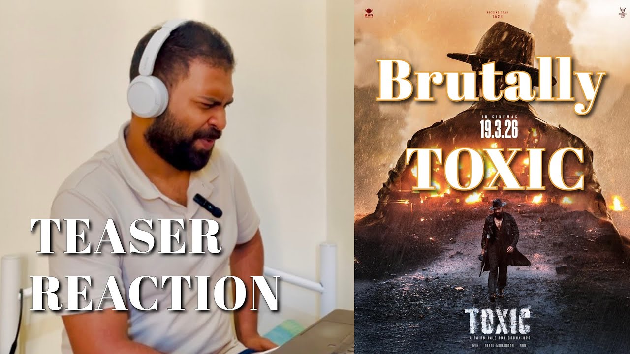 Toxic 2026 | Yash, Geethu Mohandas | Tamil Teaser Reaction | Alif Cinema Premi Vlogs (ACP Vlogs)