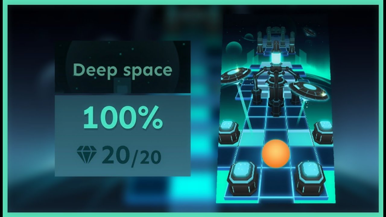 「Rolling Sky」Deep Space「Main Level 13」| ★★★★★