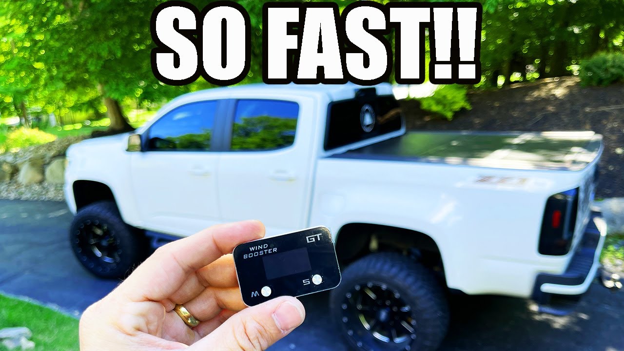 WIND BOOSTER fixed my Colorado's Throttle lag, also adding more POWER!
