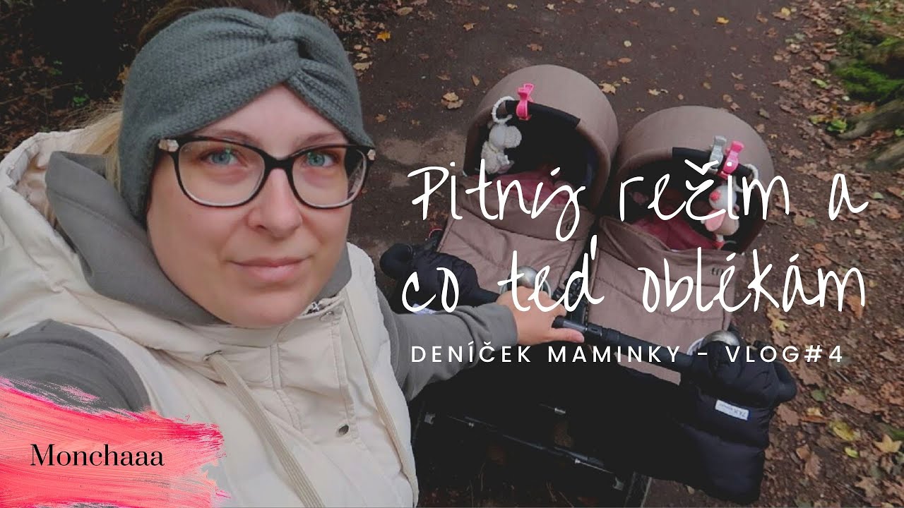#4Deníček maminky dvojčat - pitný režim | #4VLOG | Co teď oblékám, DYI hračky, aj.