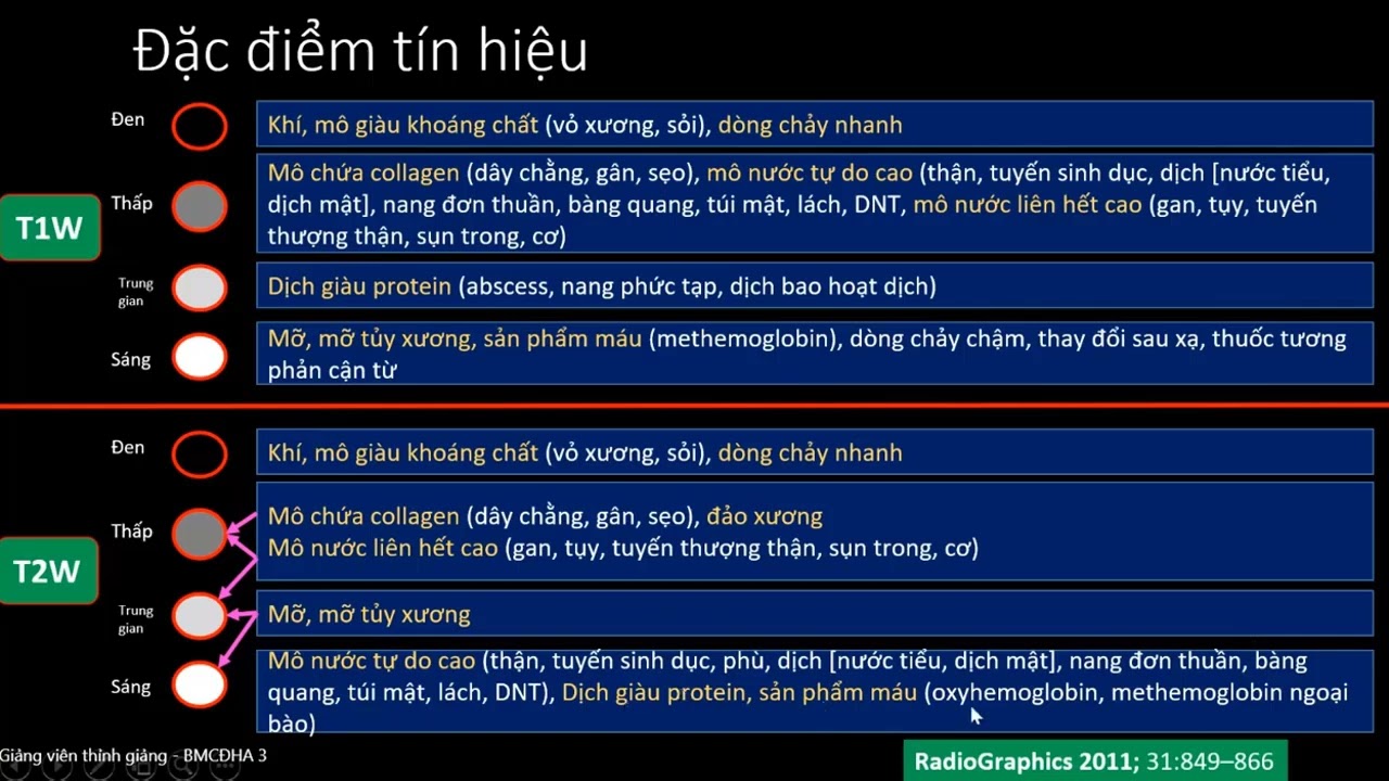 3. Tiếp cận cơ bản MRI sọ não - BS.CK2. Cao Thiên Tượng