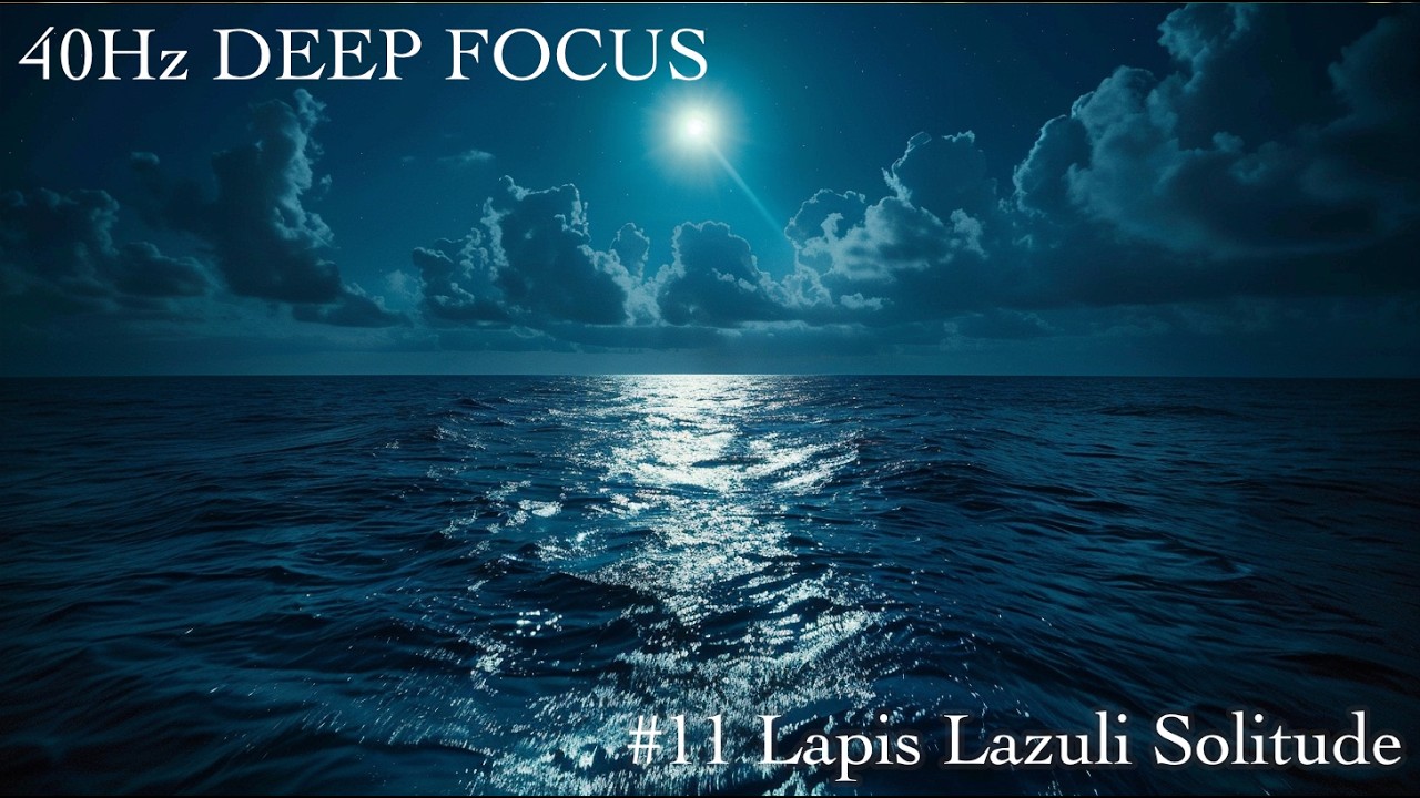 LAPIS LAZULI SOLITUDE 40Hz | Deep Submerged Resonance for Focus & Shelter [Shiumy #11]