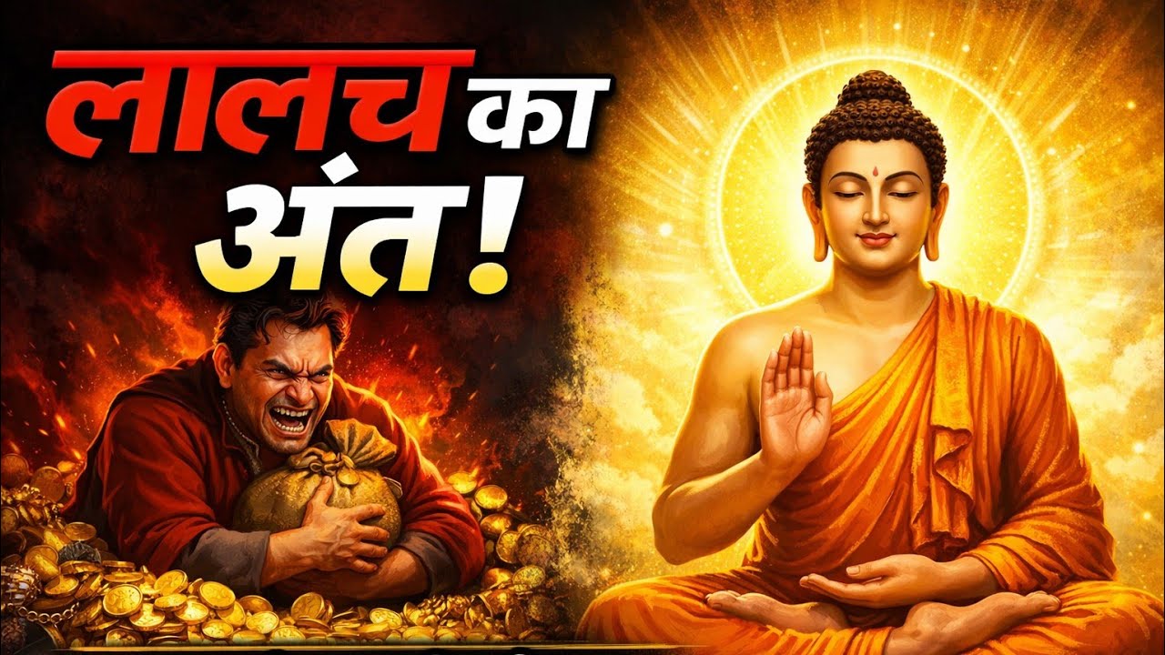 लालच का अंत! | Power of Silence | Gautam Buddha Motivational Story