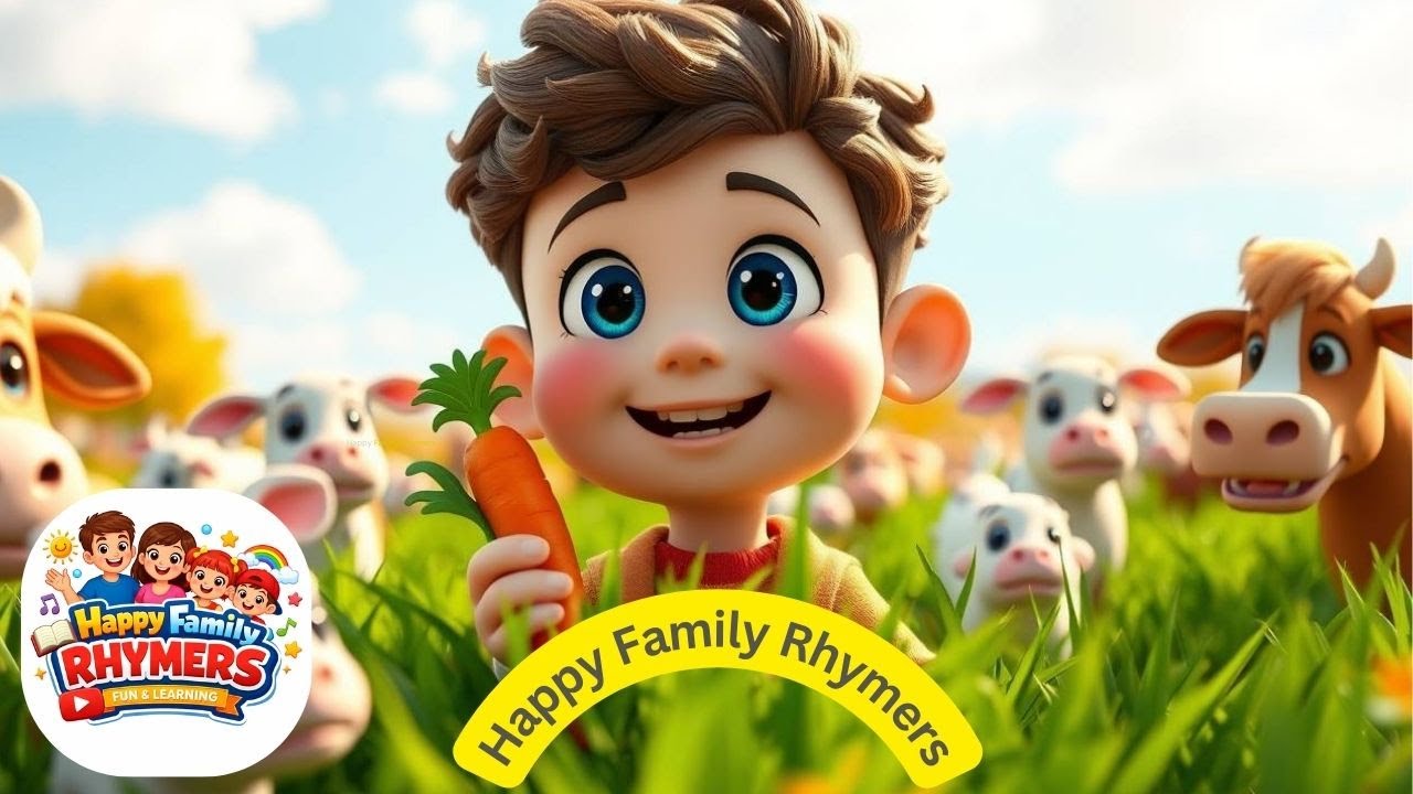 Learn Farm Animals & Sounds 🐄🐑🐤 | Fun Nursery Rhyme for Kids