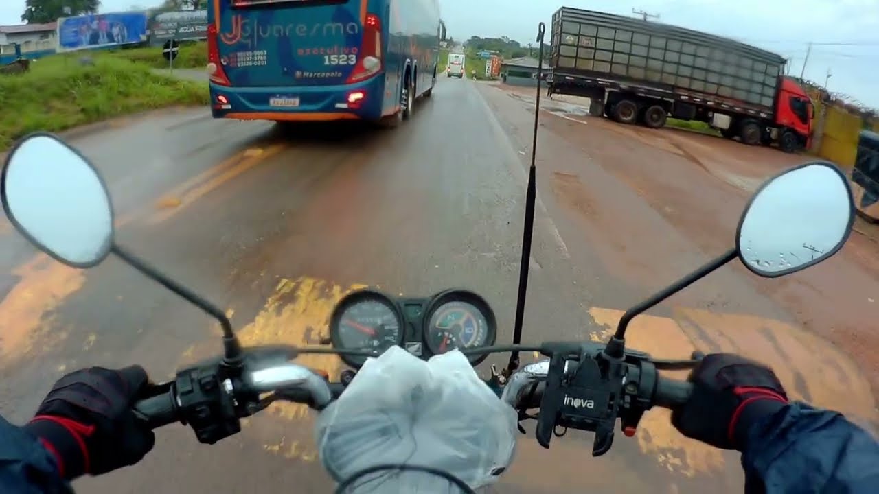 MARACAJÁ PA E SEGUIMOS NA CHUVA. 