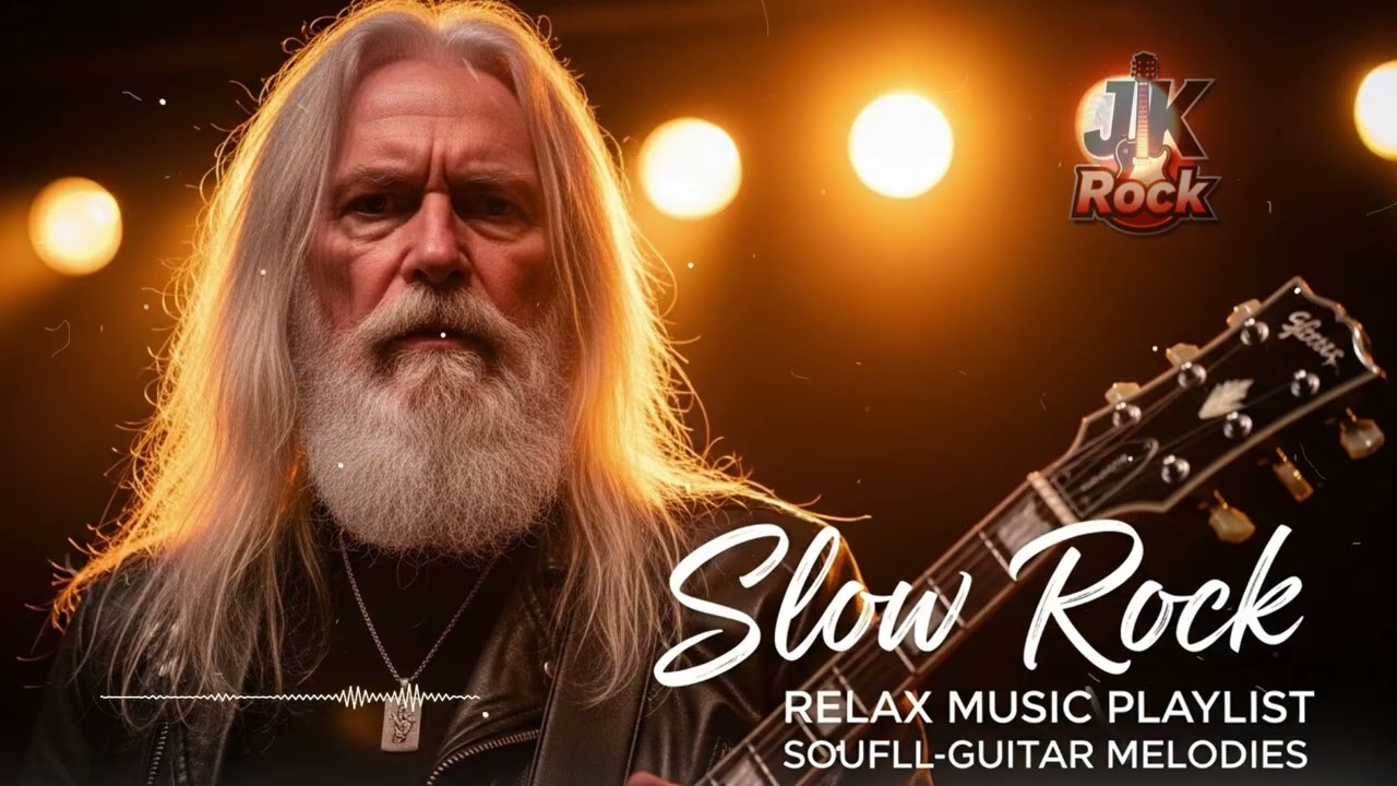 🎤 Legendary Slow Rock Ballads with Classic Rock Power for Strong Emotion and Passion 🔥🌙
