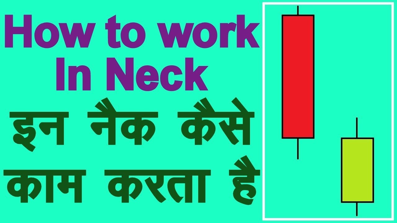 How to use In Neck Bearish Continuation Candlestick Pattern in Hindi. Technical Analysis in Hindi