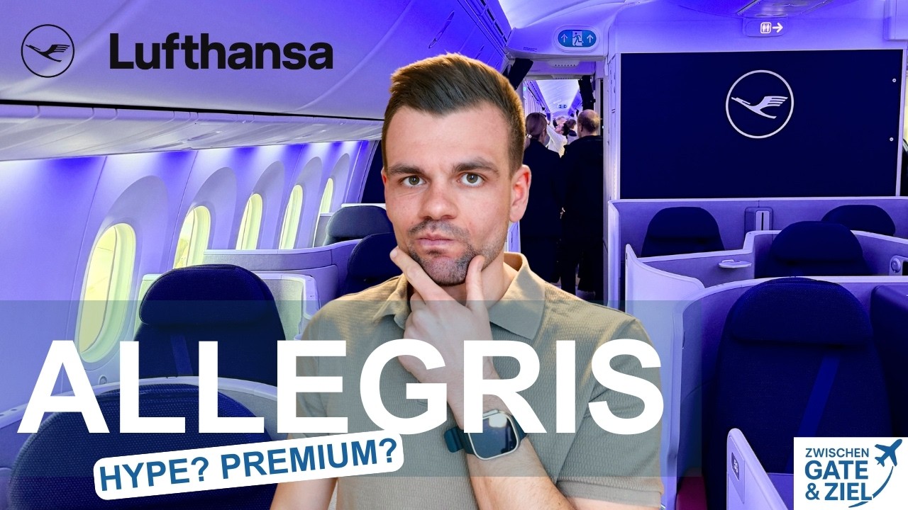 Ist DAS wirklich Lufthansa?! | ALLEGRIS hat mich komplett überrascht