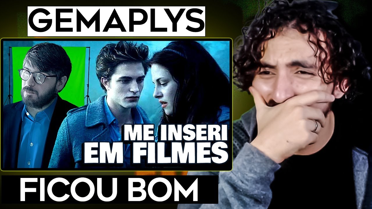 me coloquei em filmes famosos - GEMAPLYS | Leozin React