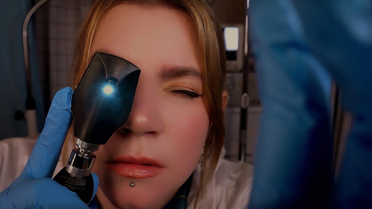 ASMR Cranial Nerve Exam in the ER | Medical Roleplay