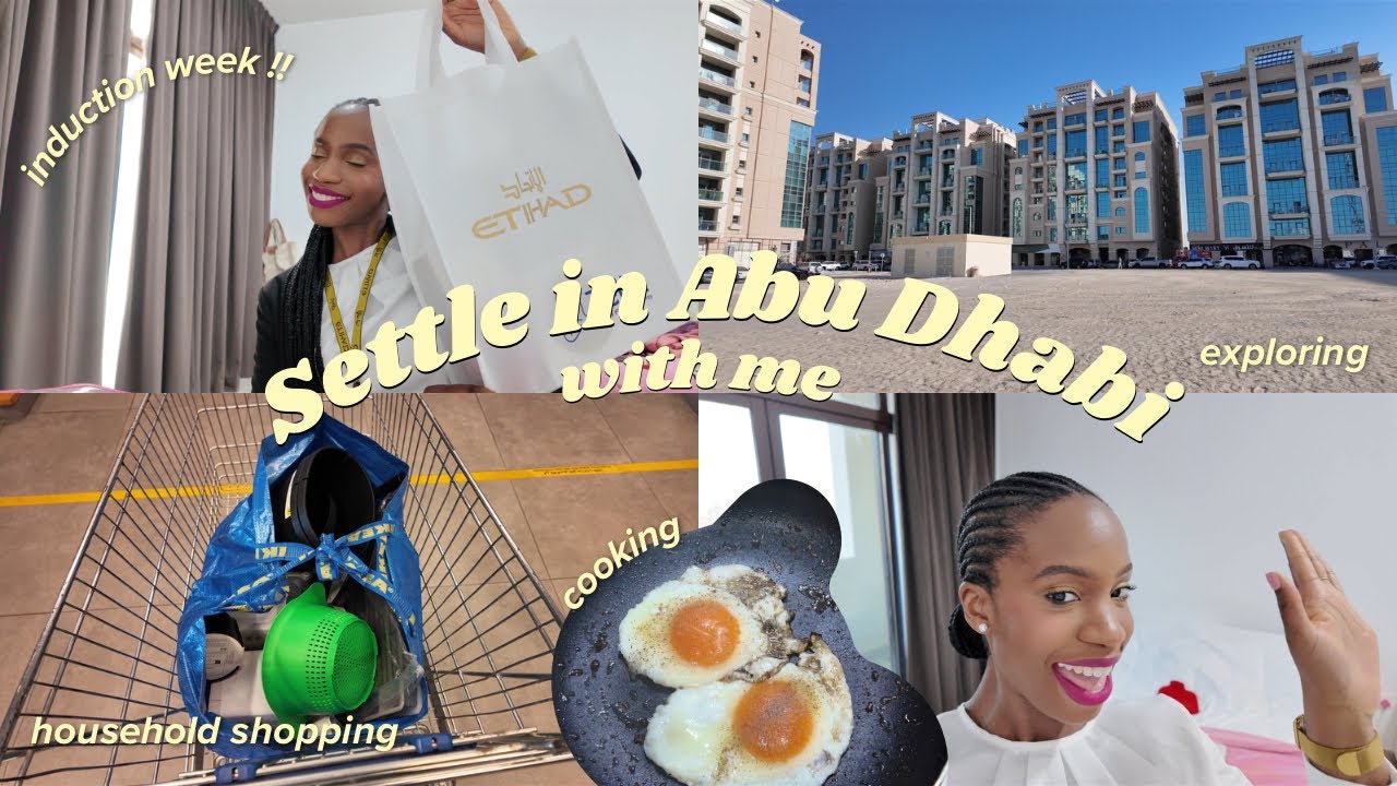 Settling in Abu Dhabi | First Week at Training Academy | Etihad Airways Cabin Crew 2025