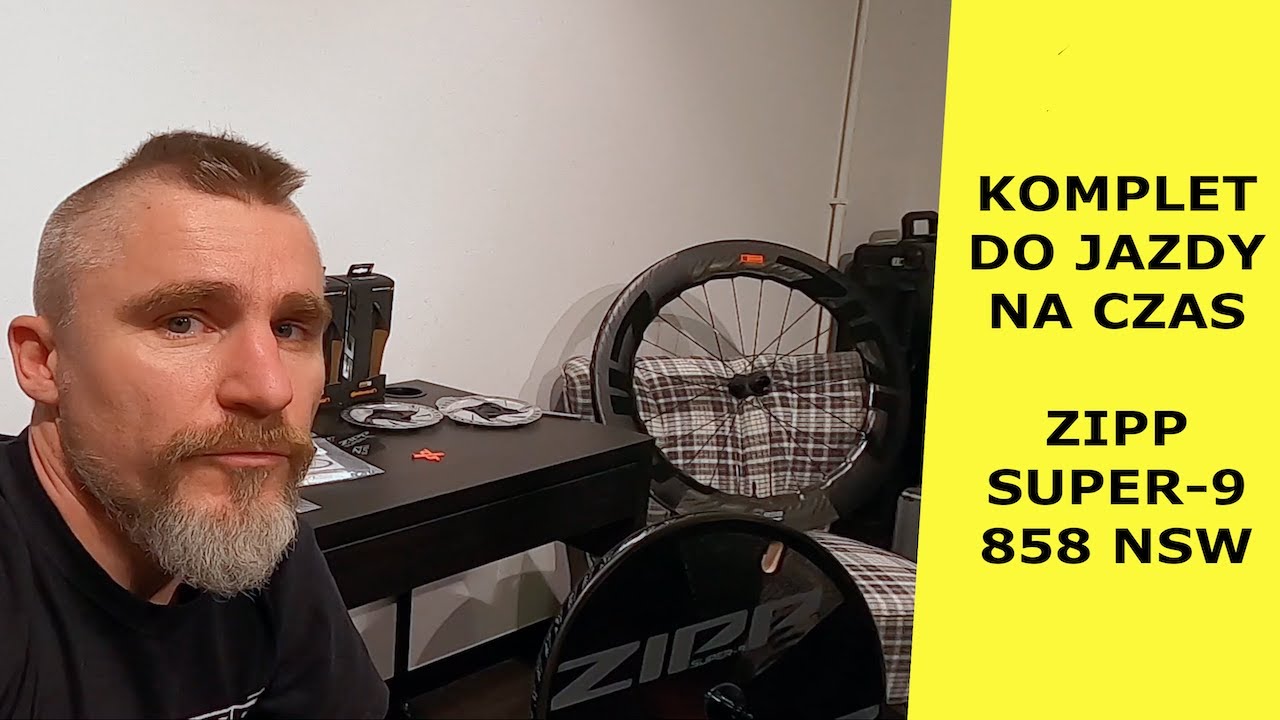 ZIPP 858 NSW/SUPER-9 - koła rowerowe do jazdy na czas