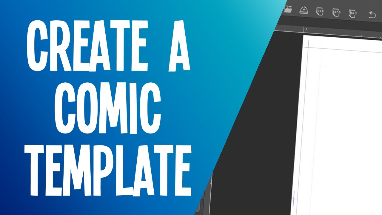 How to make a comic book template and basic panel in Clip Studio Paint