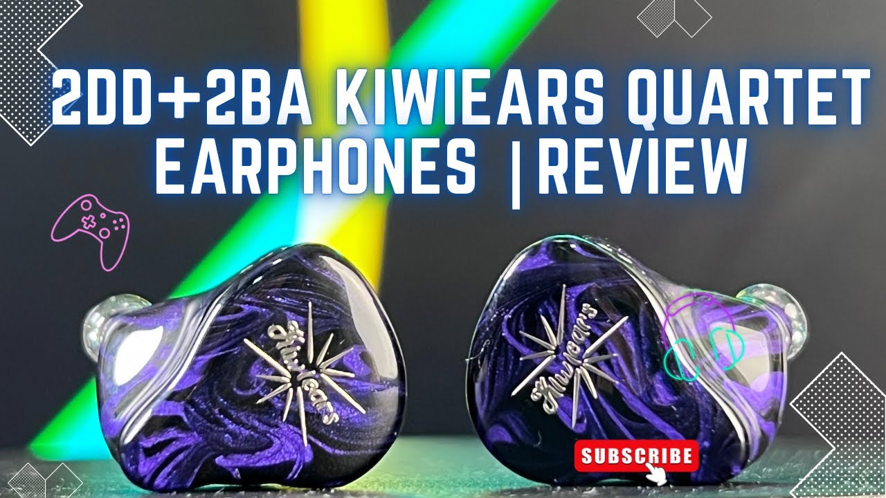 $109 Kiwiears Quartet 2DD+2BA Earphones | Full Review