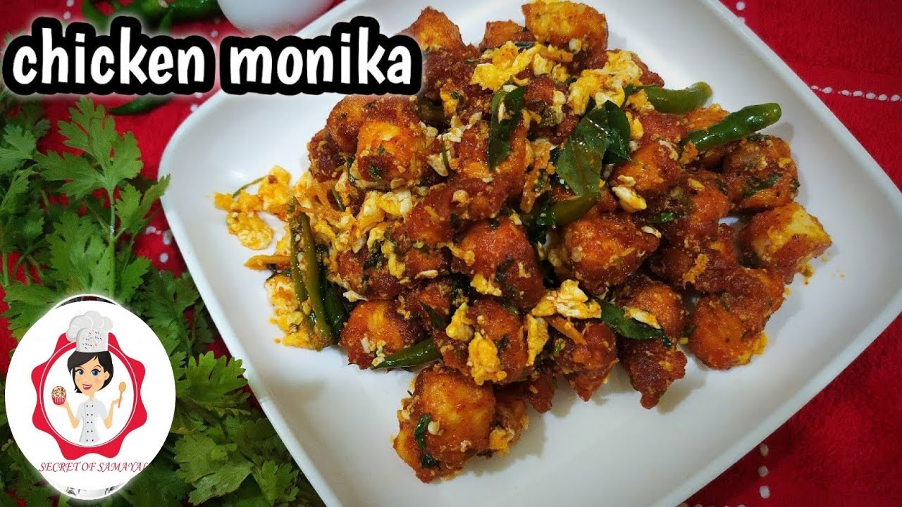 CHICKEN MONICA - MONICA CHICKEN /Chicken Dry Fry Tamil