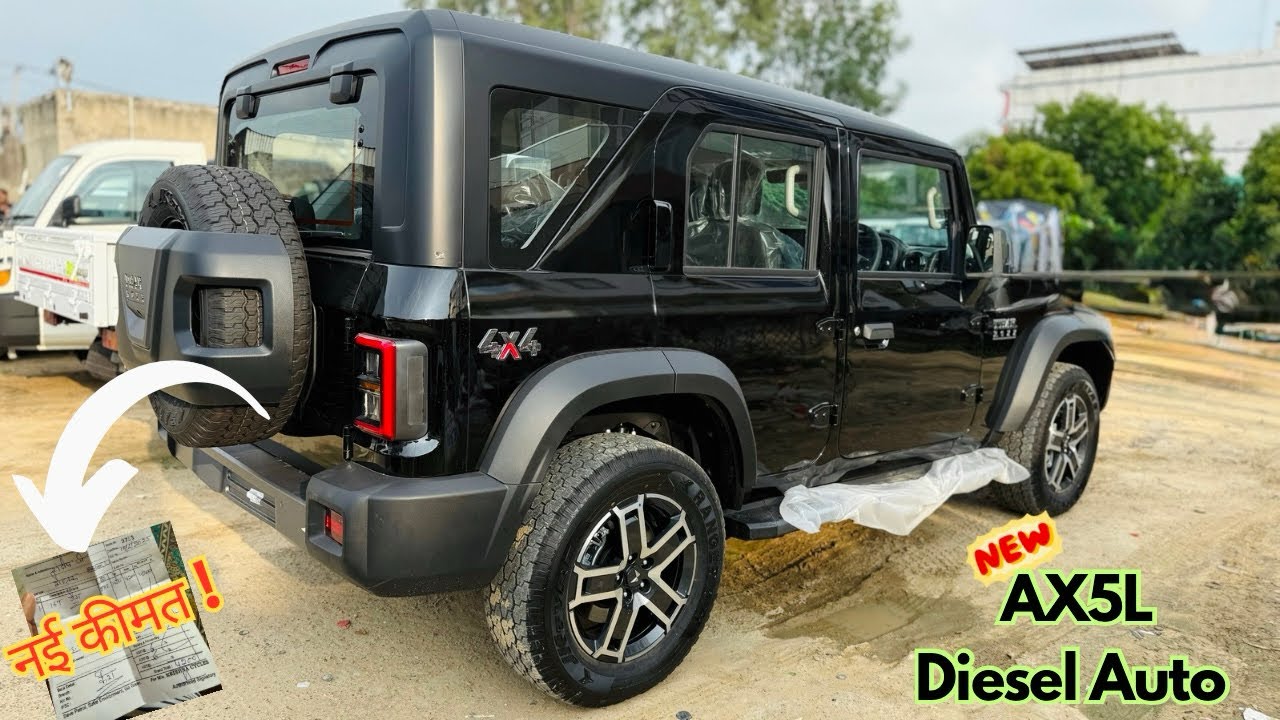 Thar Roxx AX5L 4X4 Diesel Automatic 🔥 | New Price | Features 