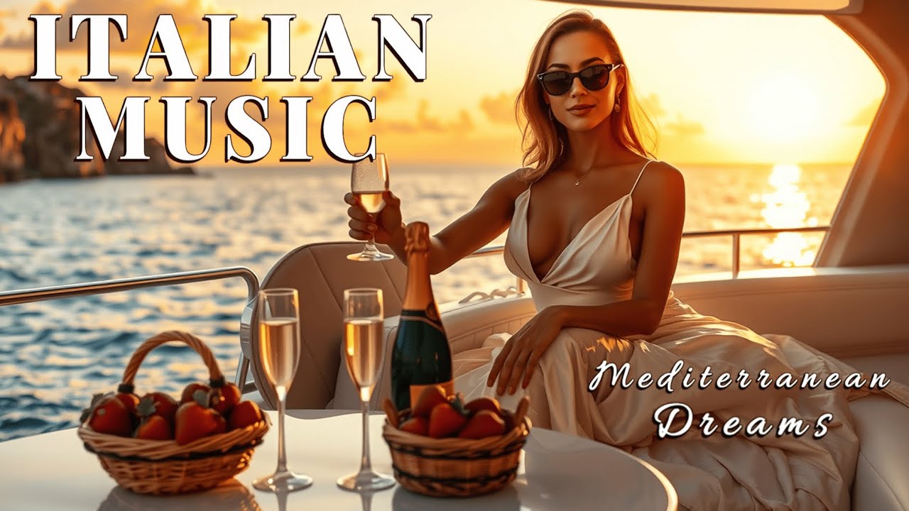 Mediterranean Dream Music & Italian Coast 🌅🌊 Calm Seaside Views & Relaxing Atmosphere