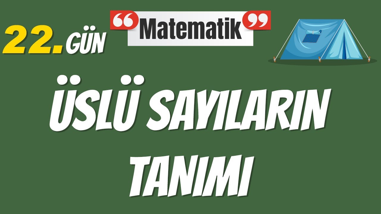En baştan Serisi - Üslü Sayıların  Tanımı  - Doğu DOĞAN