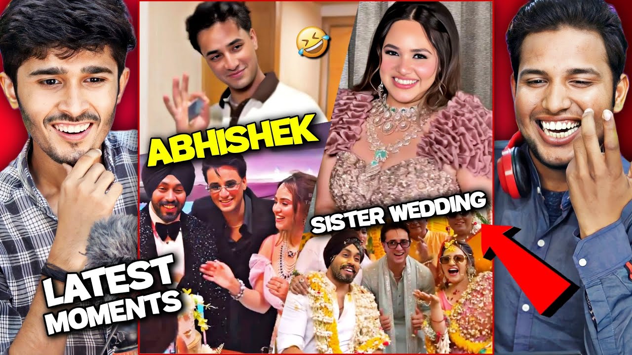 Abhishek Sharma Sister Wedding Moment + Cute Edit Reaction 😍❤ #abhisheksharma #komalsharma