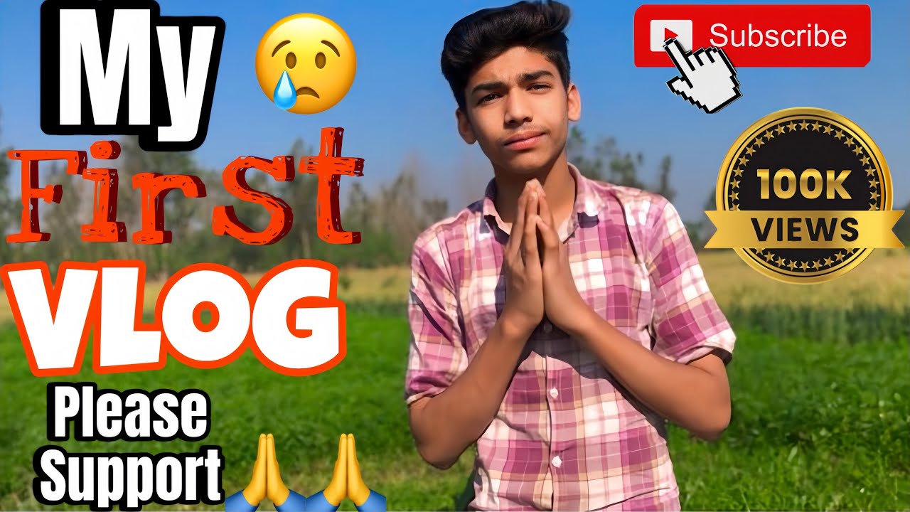 My First Vlog 😢🙏 | My First Vlog 2025 | Please Support #myfirstvlog #myfirstblog #myfirstvlogviral