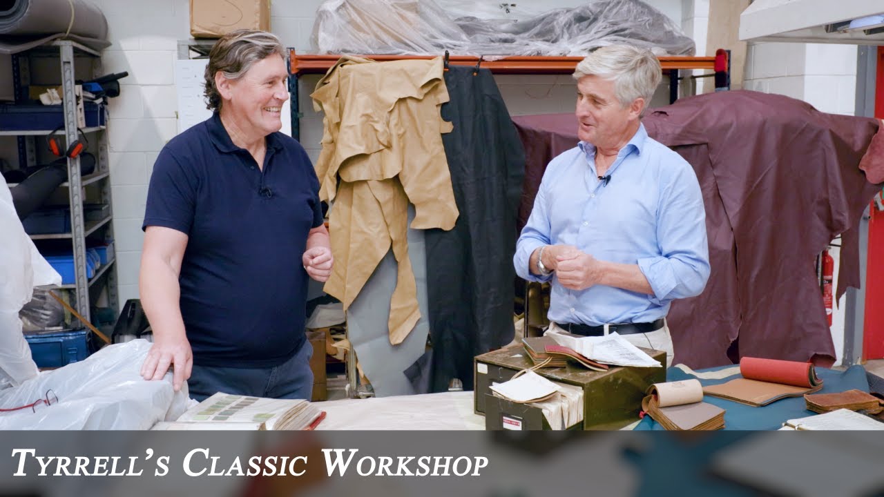 Connolly Leather - Exclusive Access to their Archives - World First! | Tyrrell's Classic Workshop