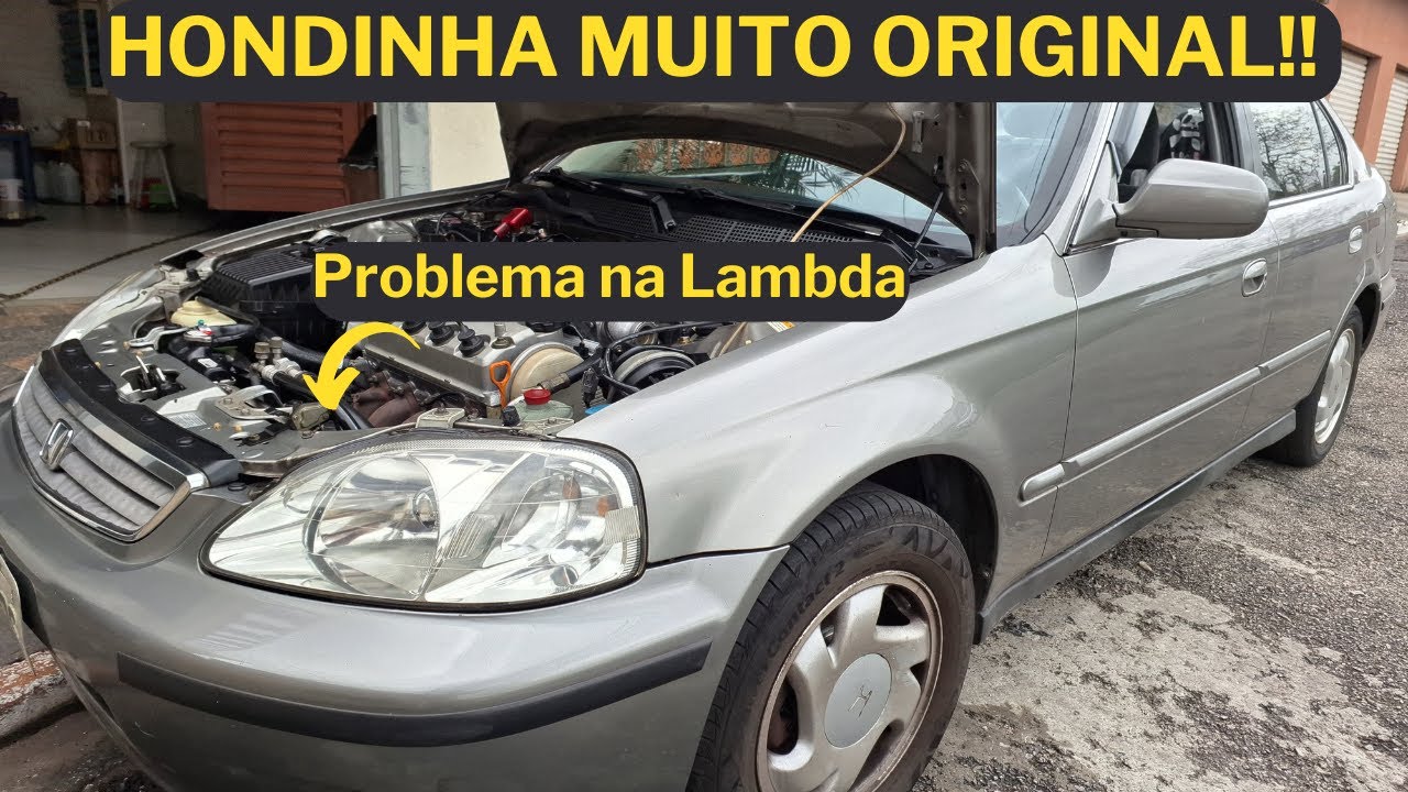 Honda Civic 2000 *Mecânica Original* - Vazamentos de Óleo, Mistura Rica (Sonda Lambda) e Mais Dicas