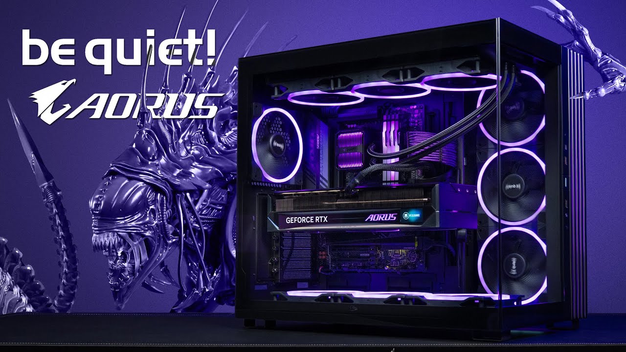 Dream Gaming PC BUILD – RTX 5080 + Ryzen 7 9800X3D + B850 👽 Alien-Inspired Beast