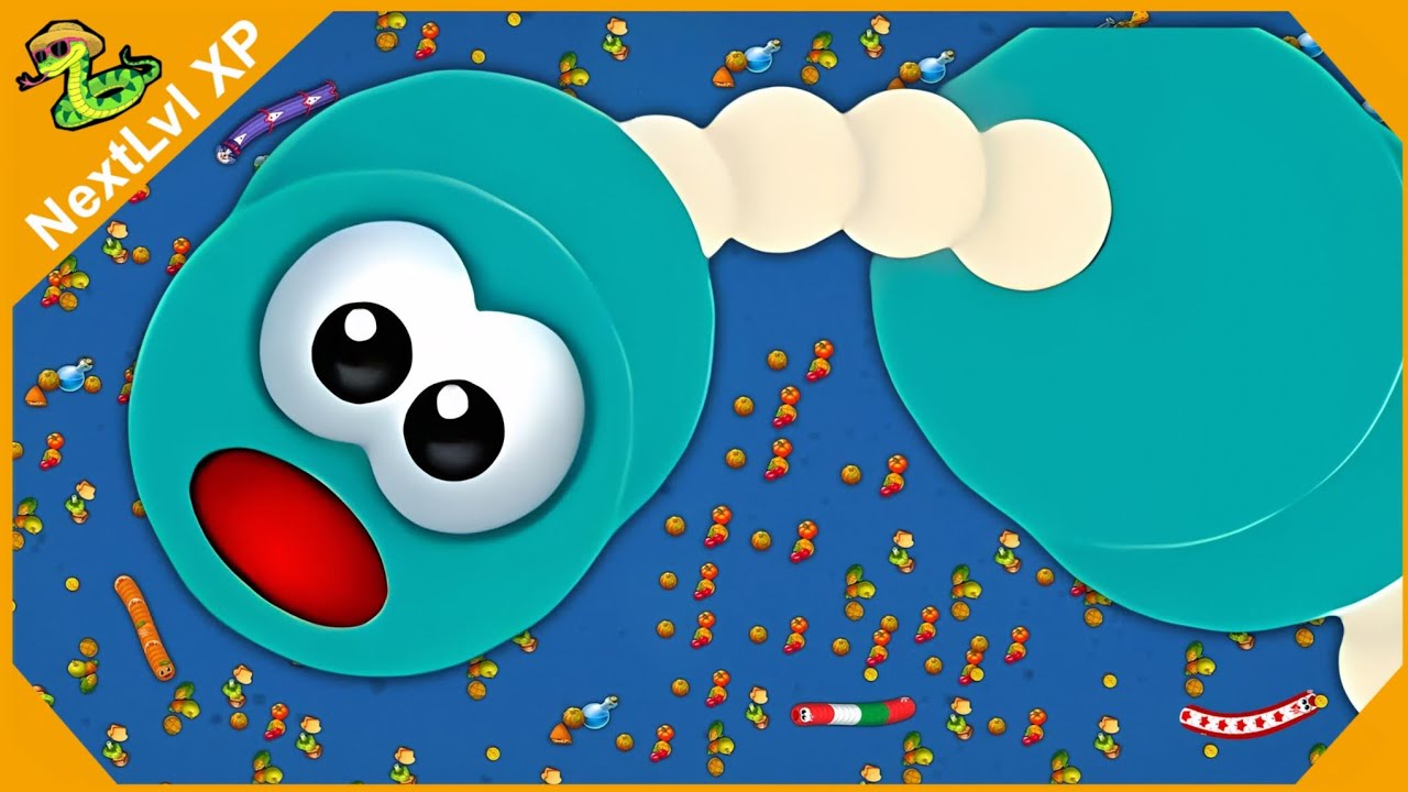 🐍WORMSZONE.IO | Giant Slither Snake Top 01 🏆 | Epic Worms Zone Biggest Snake Gameplay! | nextlvlxp10