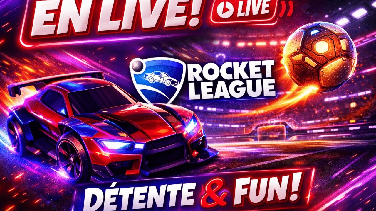 Objectif Champion en 2v2 — défi pompes en live  Rocket League